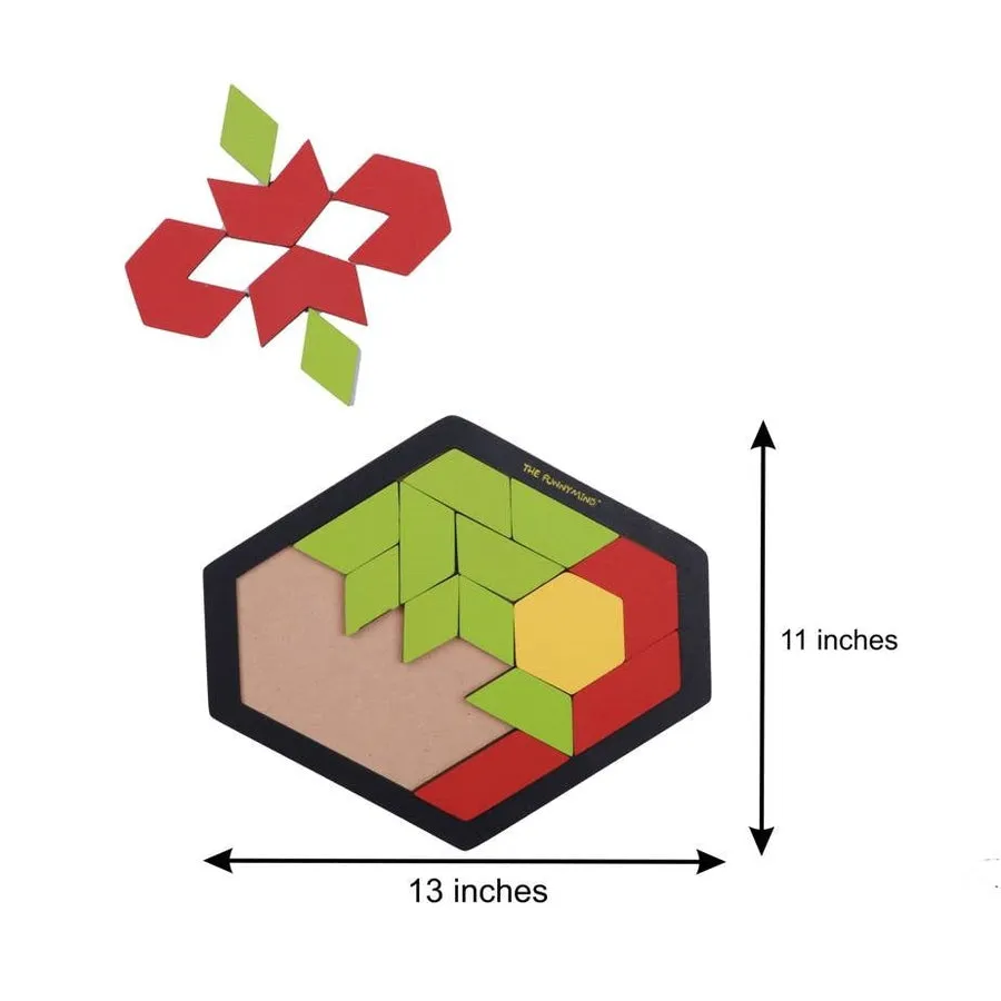 Rombo Wooden Puzzle Board