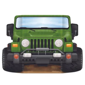 Safari Jeep Photo Prop