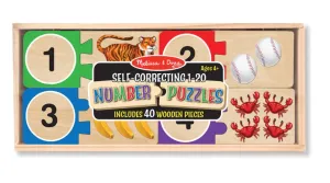 Self-Correcting Number Puzzles