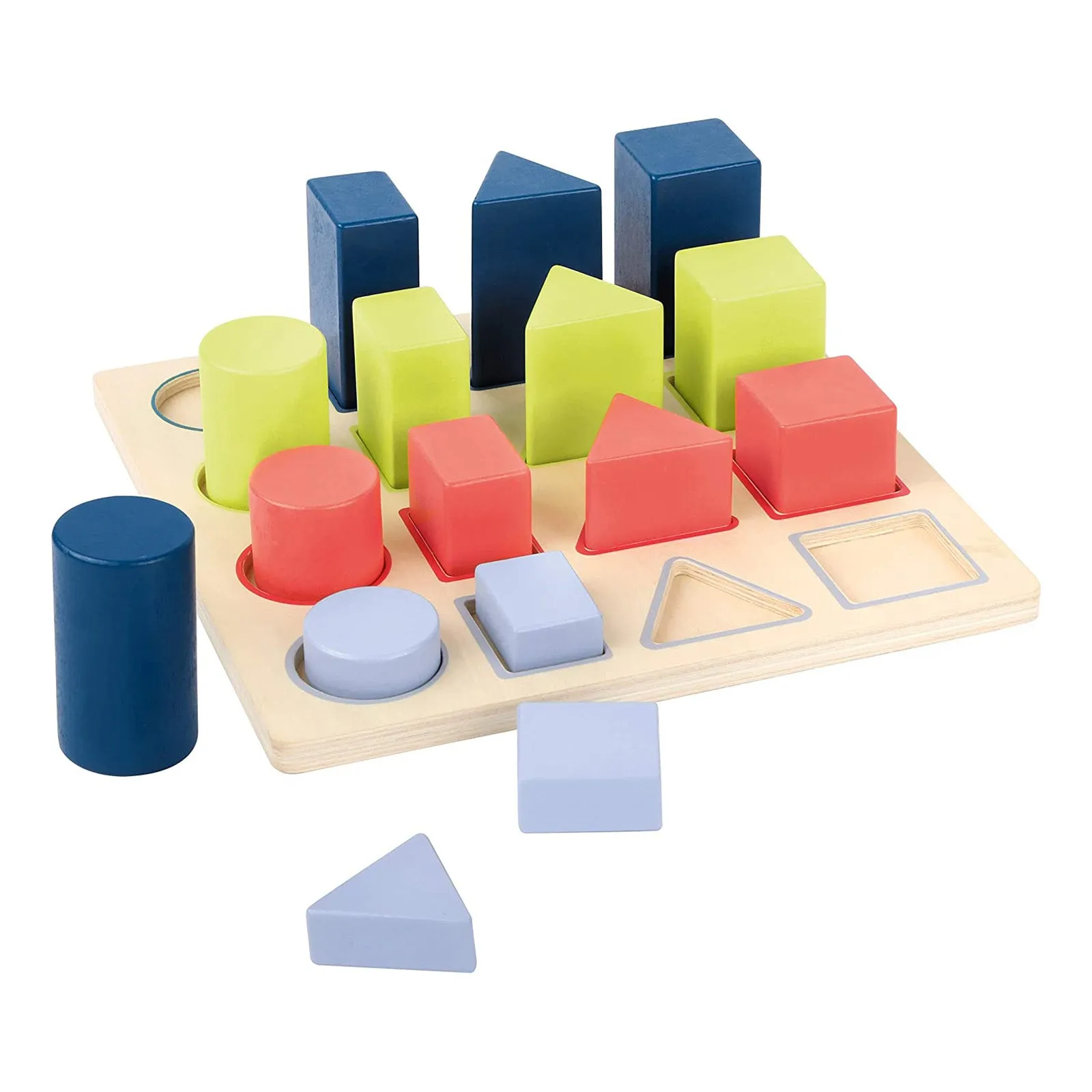 Small Foot Wooden Geometry Shape Fitting Puzzle