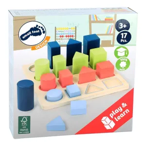 Small Foot Wooden Geometry Shape Fitting Puzzle