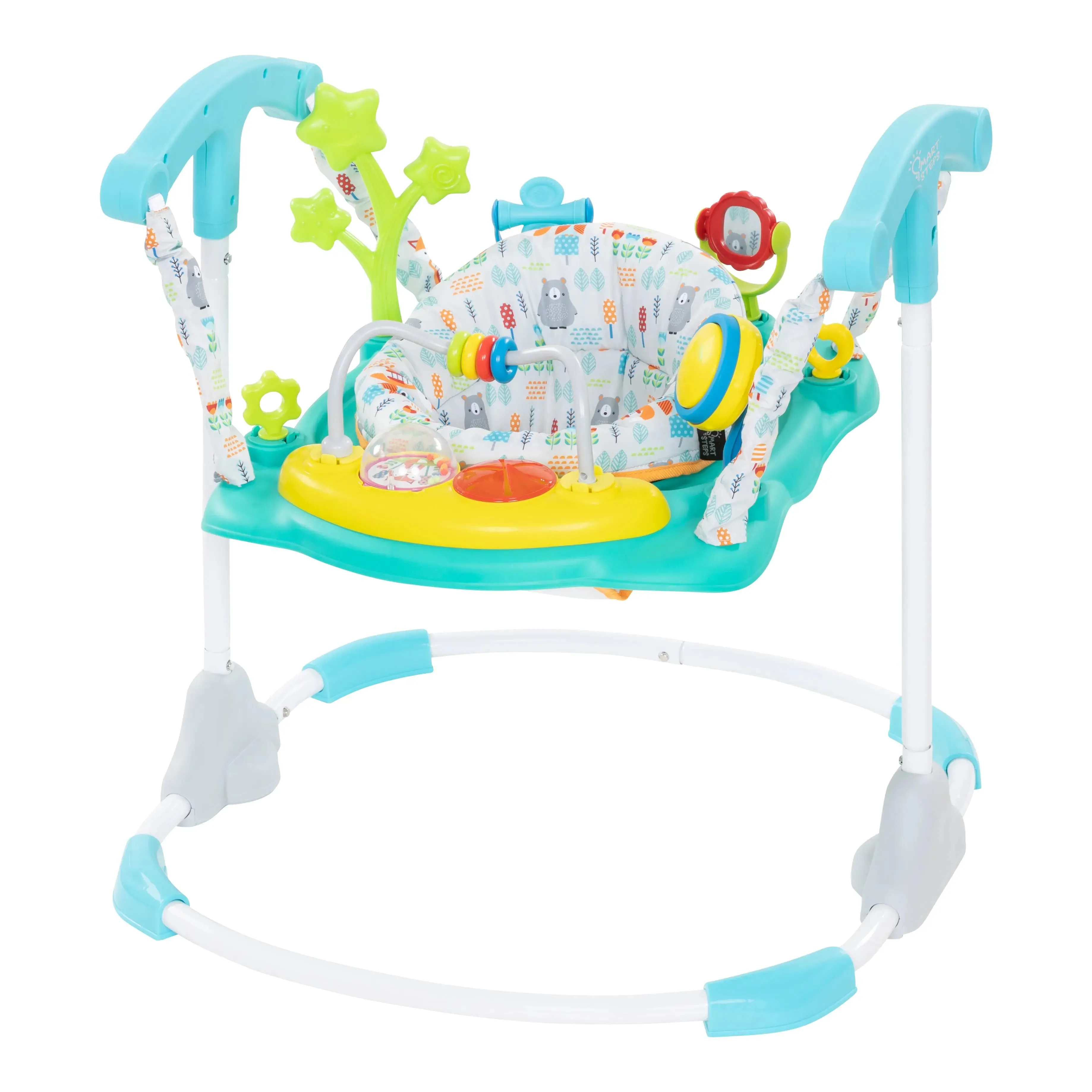 Smart Steps® Bounce N' Play Jumper - Fun Geo Forest