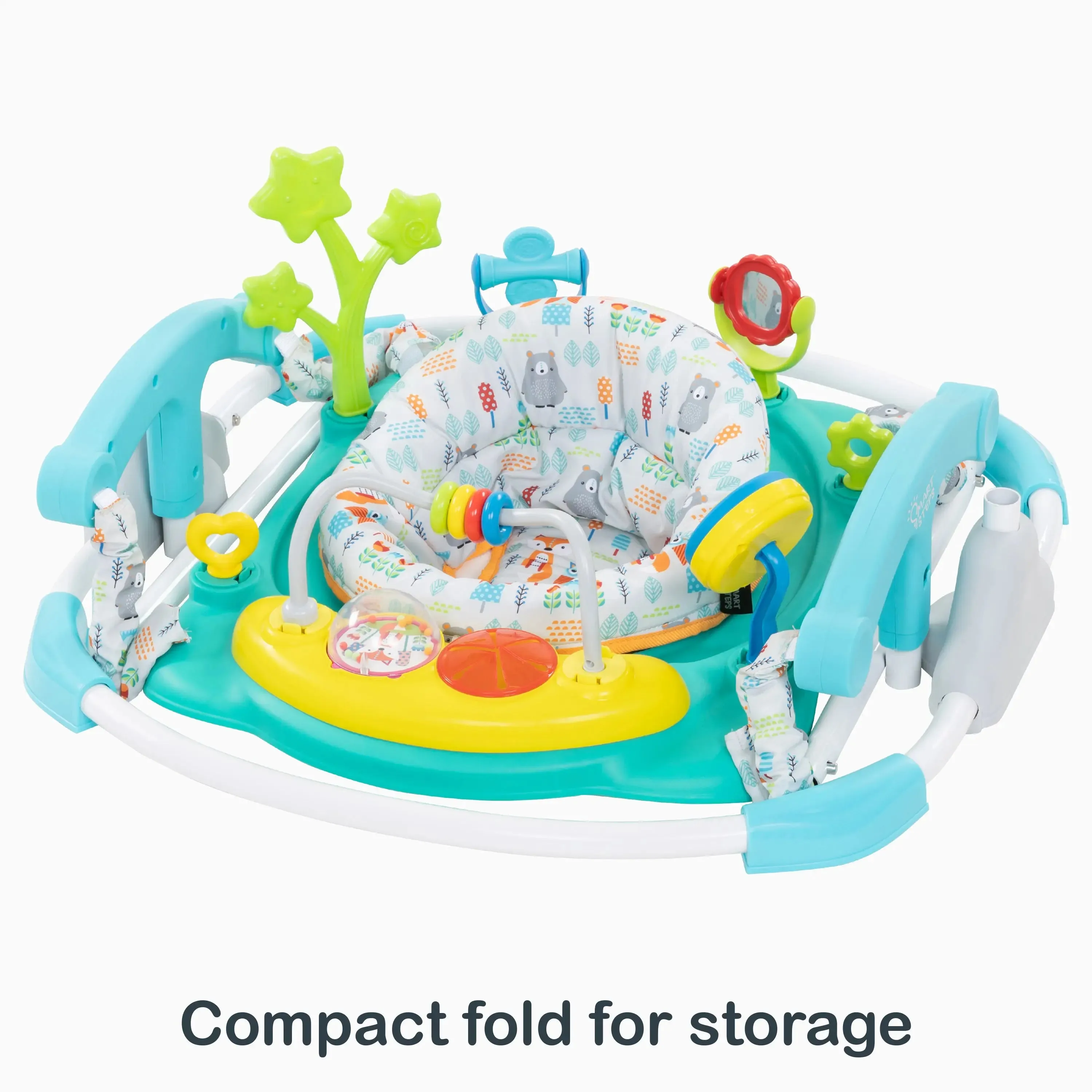 Smart Steps® Bounce N' Play Jumper - Fun Geo Forest