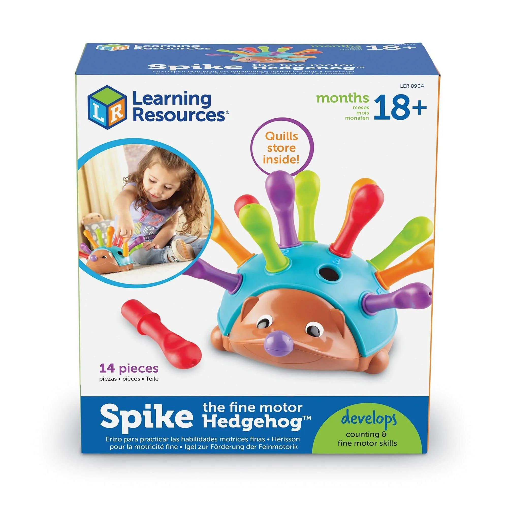 Spike the Fine Motor Hedgehog: Fidget Friend