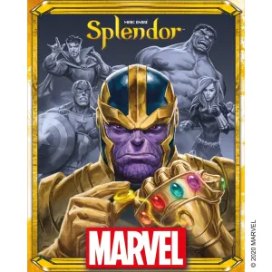 Splendor: Marvel Strategy Board Game for Ages 10 and up, from Asmodee