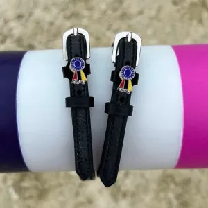 Spur Straps- Tri-Color Ribbon