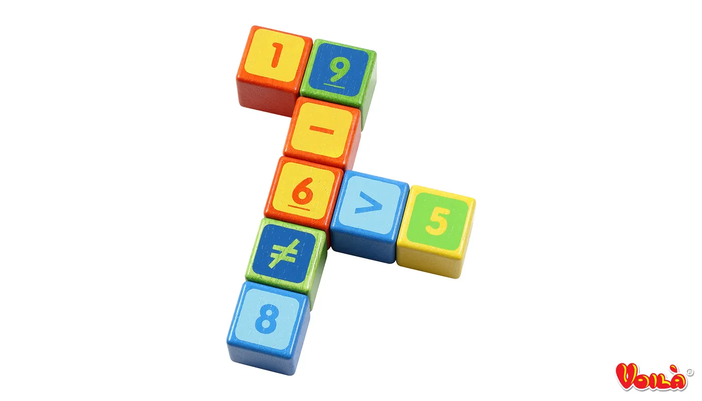 Stacking Numbers Wooden Mathematical Activity Set