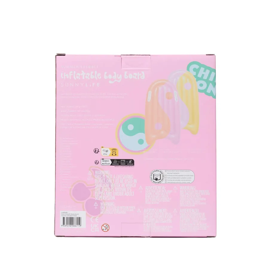 Sunnylife inflatables Boogie Board Summer Sherbet Multi S41BBSRB