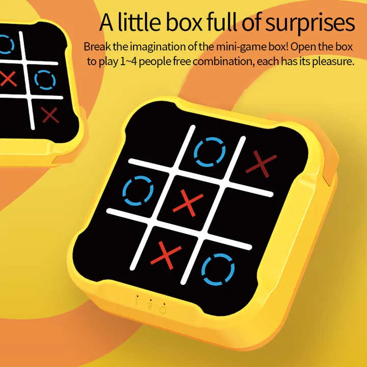 Tac-Tac-Toe الجديدة للأطفال ، وحدة التحكم . New Tac-Tac-Toe for Kids, Console