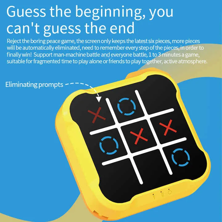 Tac-Tac-Toe الجديدة للأطفال ، وحدة التحكم . New Tac-Tac-Toe for Kids, Console
