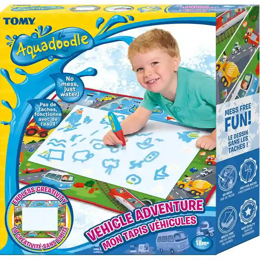 Tomy Aquadoodle Vehicle Adventure Mat