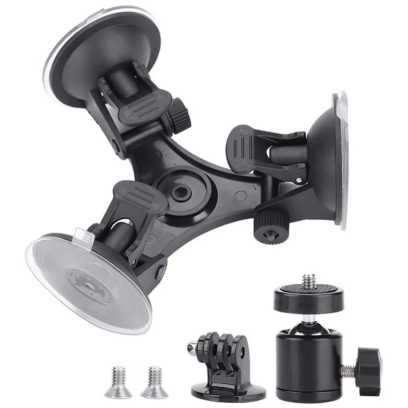 Triangle Action Camera Car Bracket Suction Cup Se091