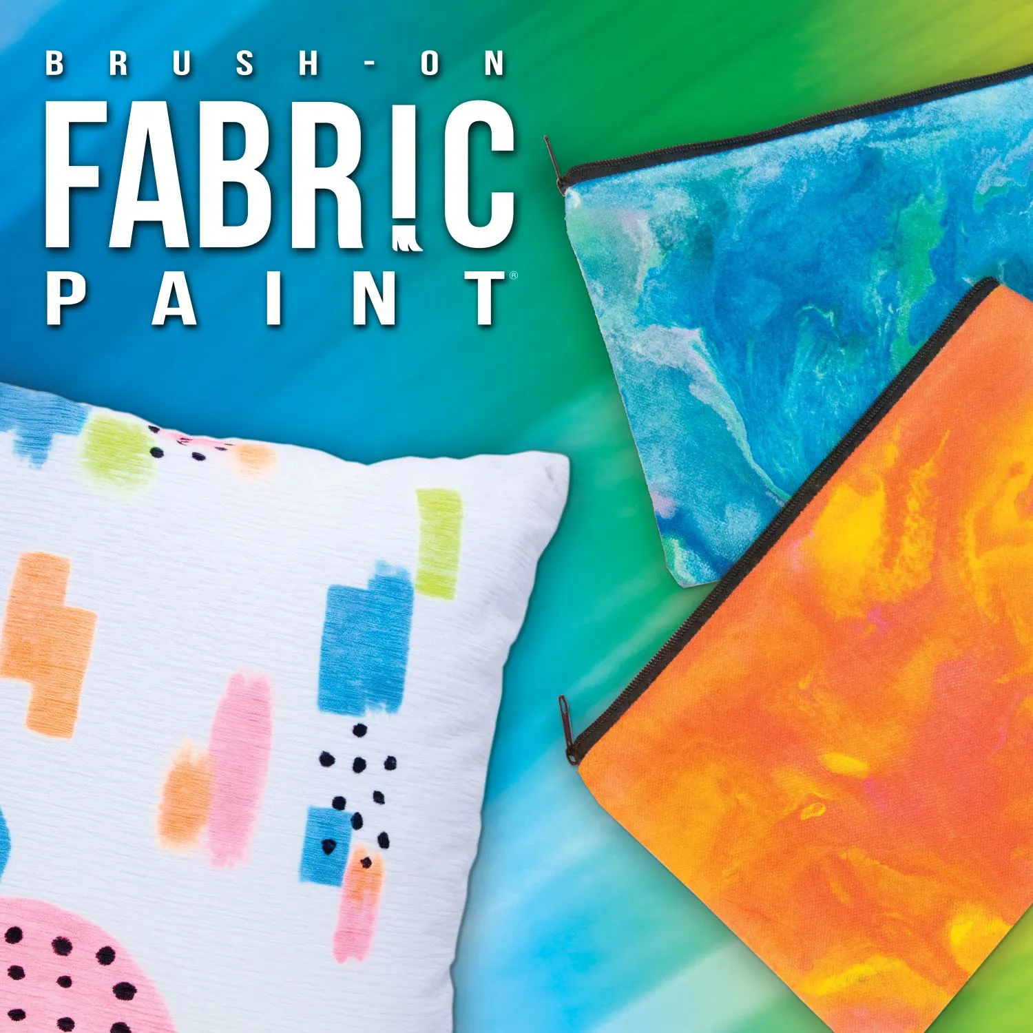 Tulip Brush-On Fabric Paint Over The Rainbow 48 Pack