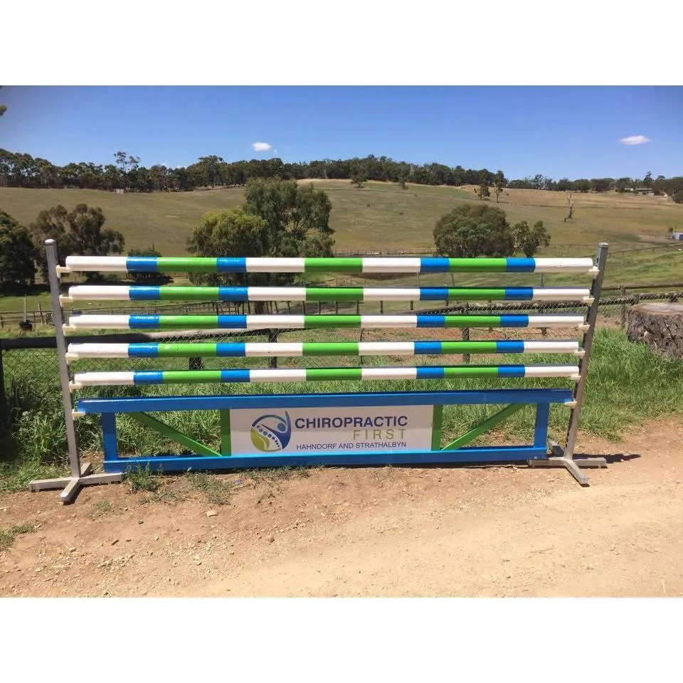 Turned Showjump Rails