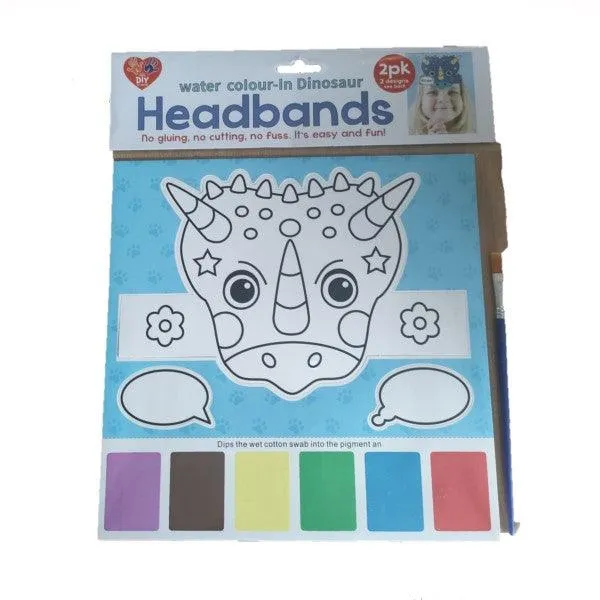 Water Colour-In Headband