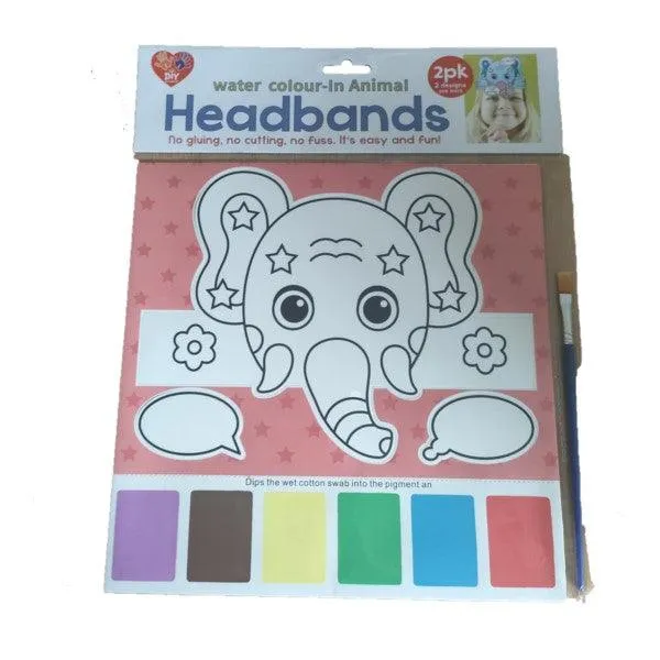 Water Colour-In Headband