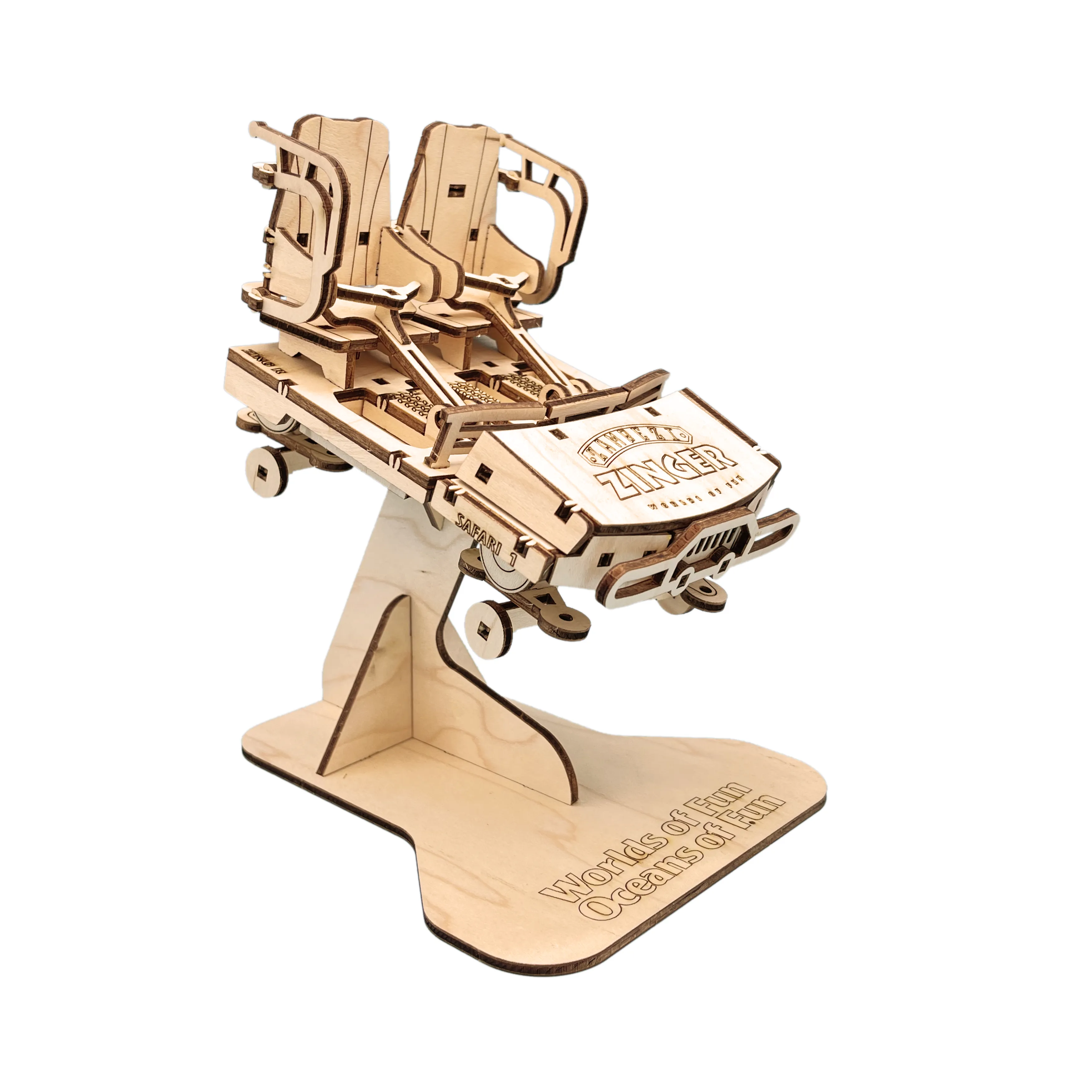 Worlds of Fun Zambezi Zinger Coaster Cutout